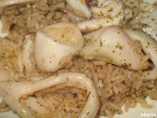 Calamares con arroz
