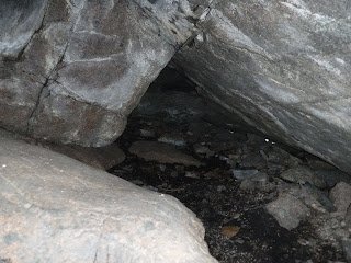 Kief Stream Boulder Cave Acadia