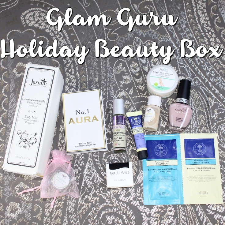 Here is my review and unboxing of the Glam Guru Israel Beauty Box for Holiday 2015.
