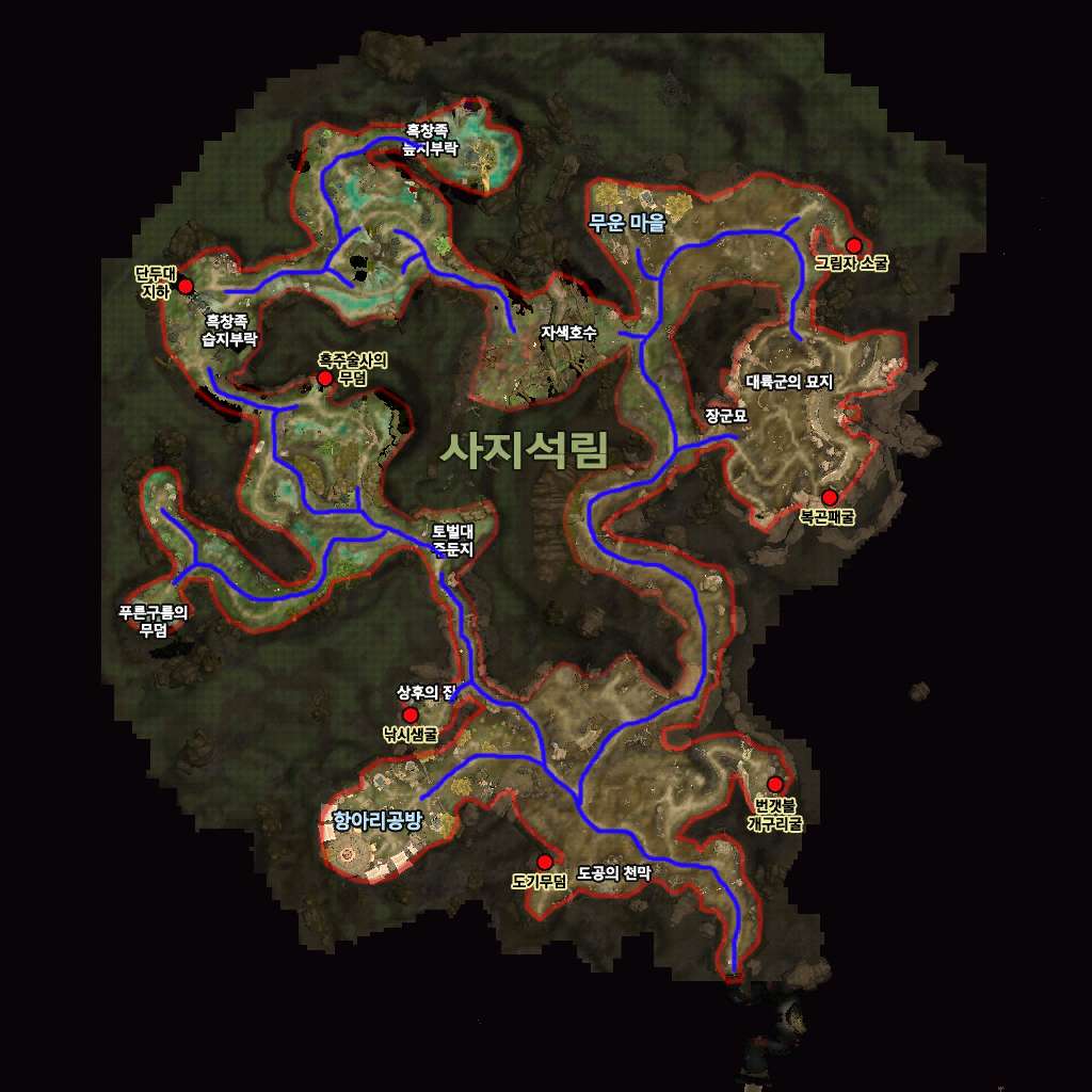 Blade and Soul World Map ~ Blade And Soul