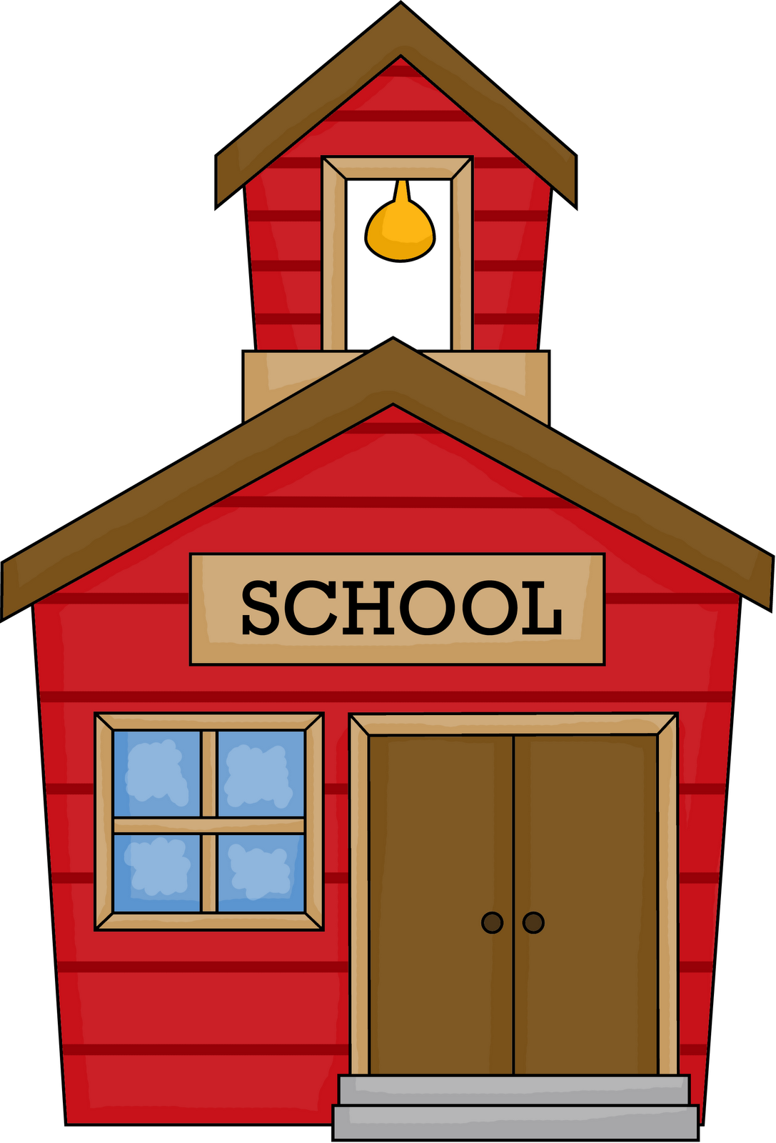 free clipart images school house - photo #11