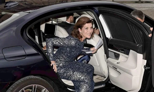 Princess Caroline of Hanover attends the AMADE Deutschland Charity dinner at Residence Museum