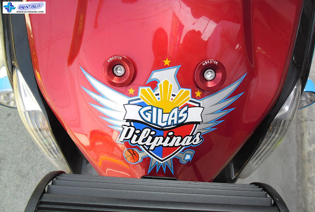 Custom Die-Cut Motorcycle Sticker