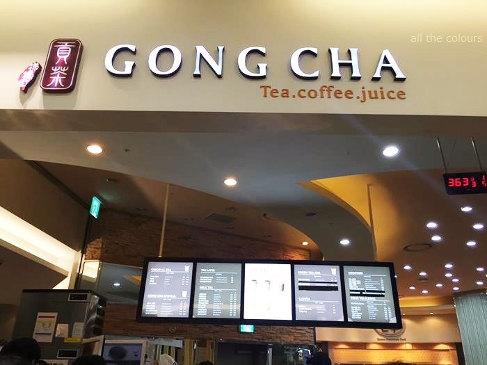 all the colours 金浦空港ロッテマートでキムソンセン＆GONG CHA