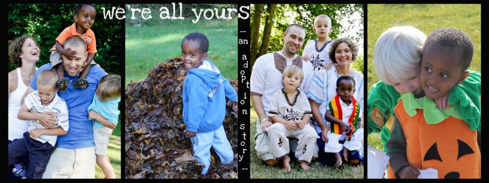 we're all yours: an adoption story