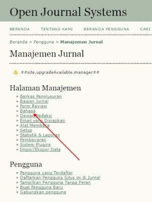 Manajemen Jurnal Open Journal System Manajemen Jurnal Open Journal System