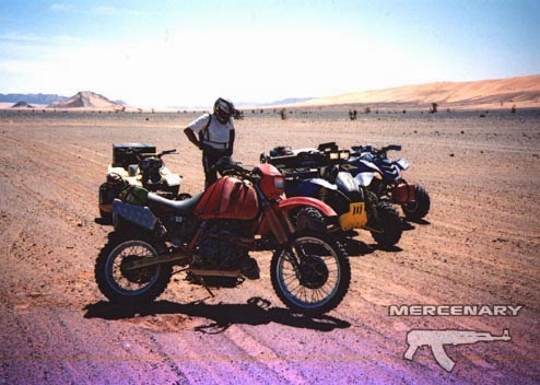 Mercenary Garage - Morocco April 2003
