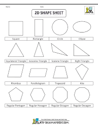 shapes geometric grade visual arts examples 2d shape different sheet form gdci regular height width
