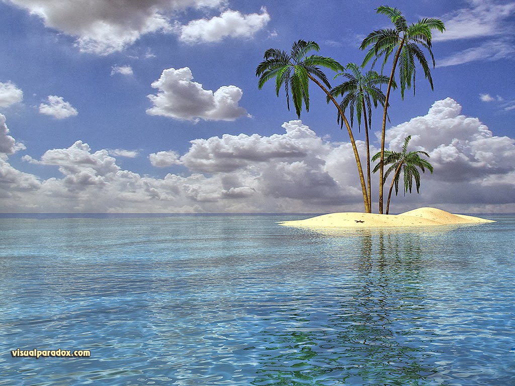 World Visits Desert Island Destination For Vacations