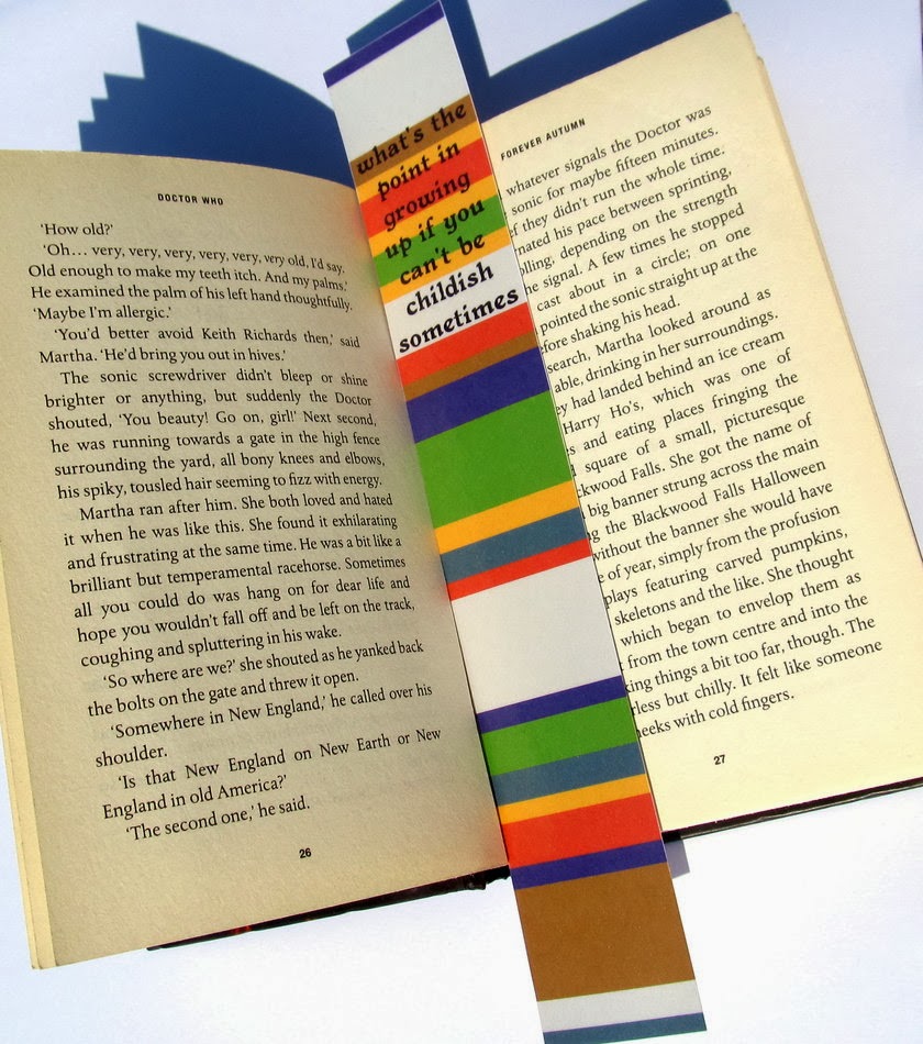 Dr. Who Bookmarkers.