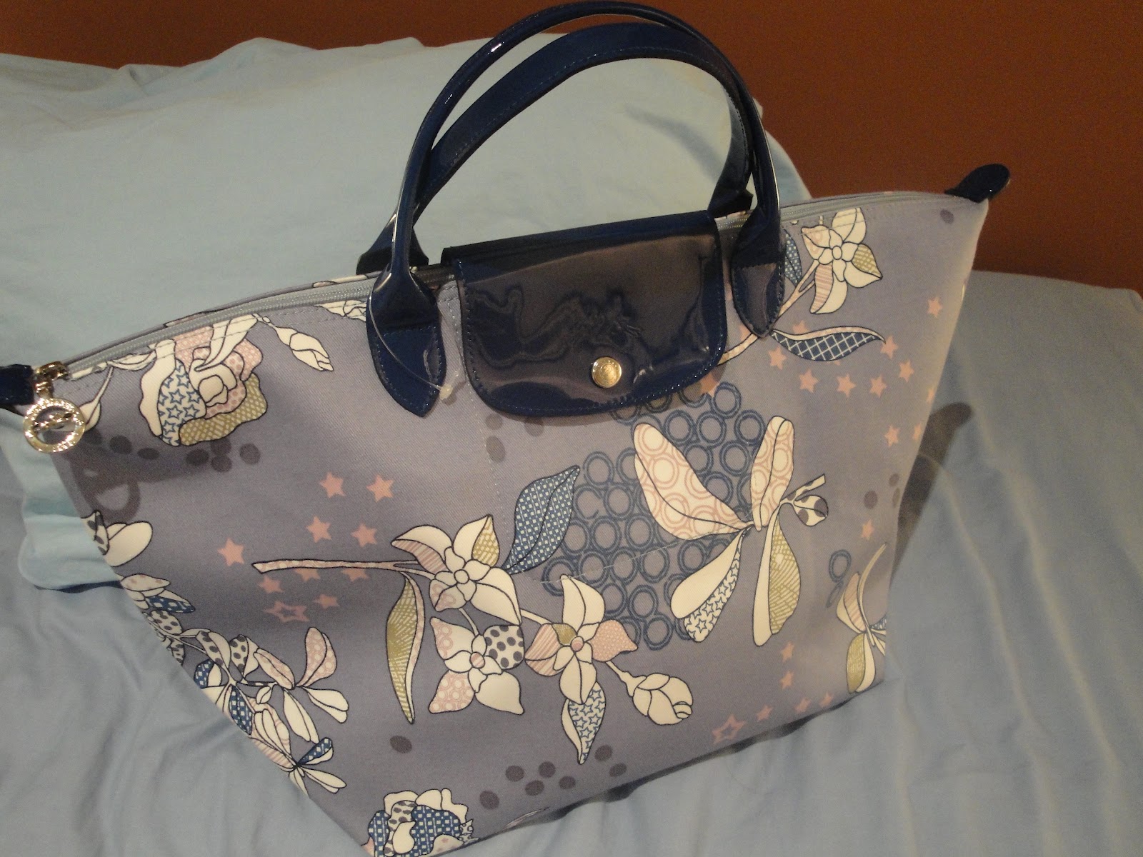 Daphne's Bag Treasures Longchamp Limited Edition FLOWER Tote