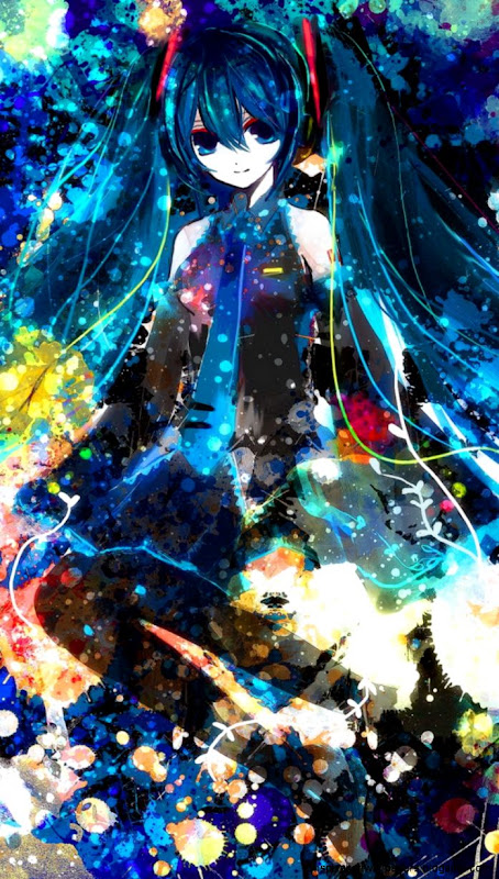 Miku 3 Anime iPhone 6 Wallpaper  iPod Wallpaper HD   Free Download
