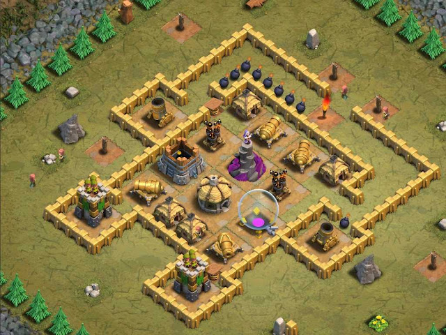 Goblin Base Clash of Clans Choose Wisely