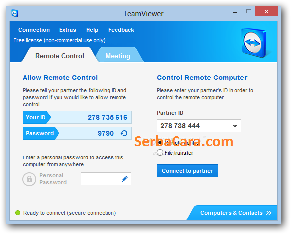 Remote Komputer Dengan TeamViewer