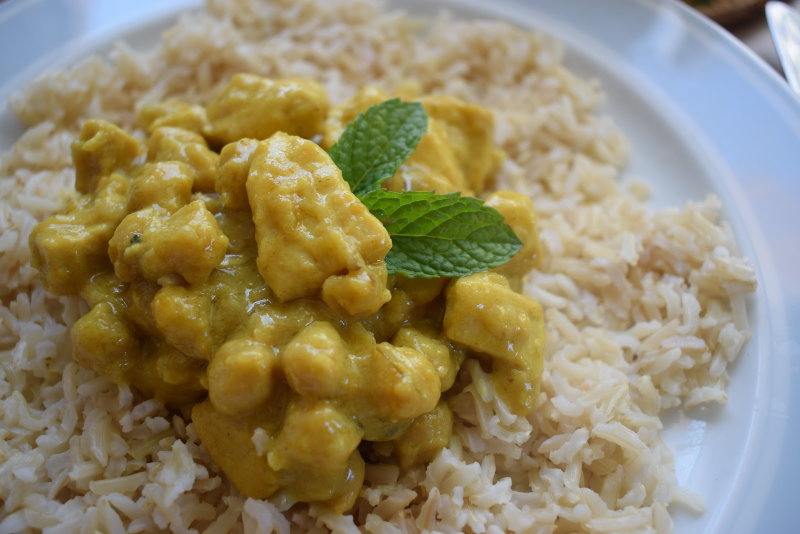Rezept: indisches Curry mit Huhn und Kichererbsen - Mama mag´s