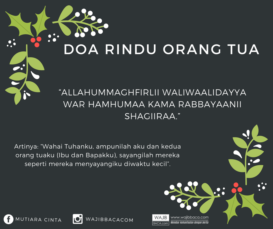 Cara Ampuh Mengobati Rindu Entah Itu Kepada Ayah Ibu Anak Istri Suami