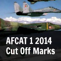 AFCAT+1+2014+Cut+Off+Marks+