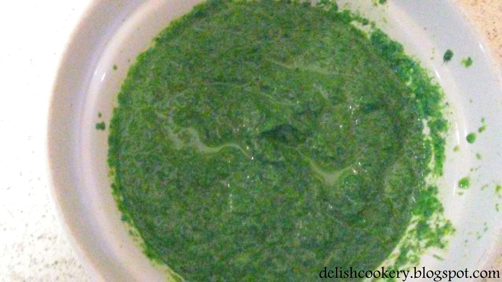 Cilantro Chutney recipe