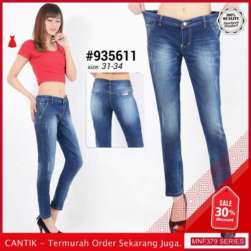 MNF379J152 Jeans  935611 Wanita Panjang Jeans  Celana  