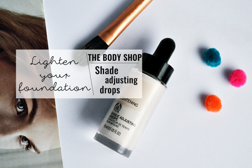 Lighten Your Foundation The Body Shop's Shade Adjusting Drops