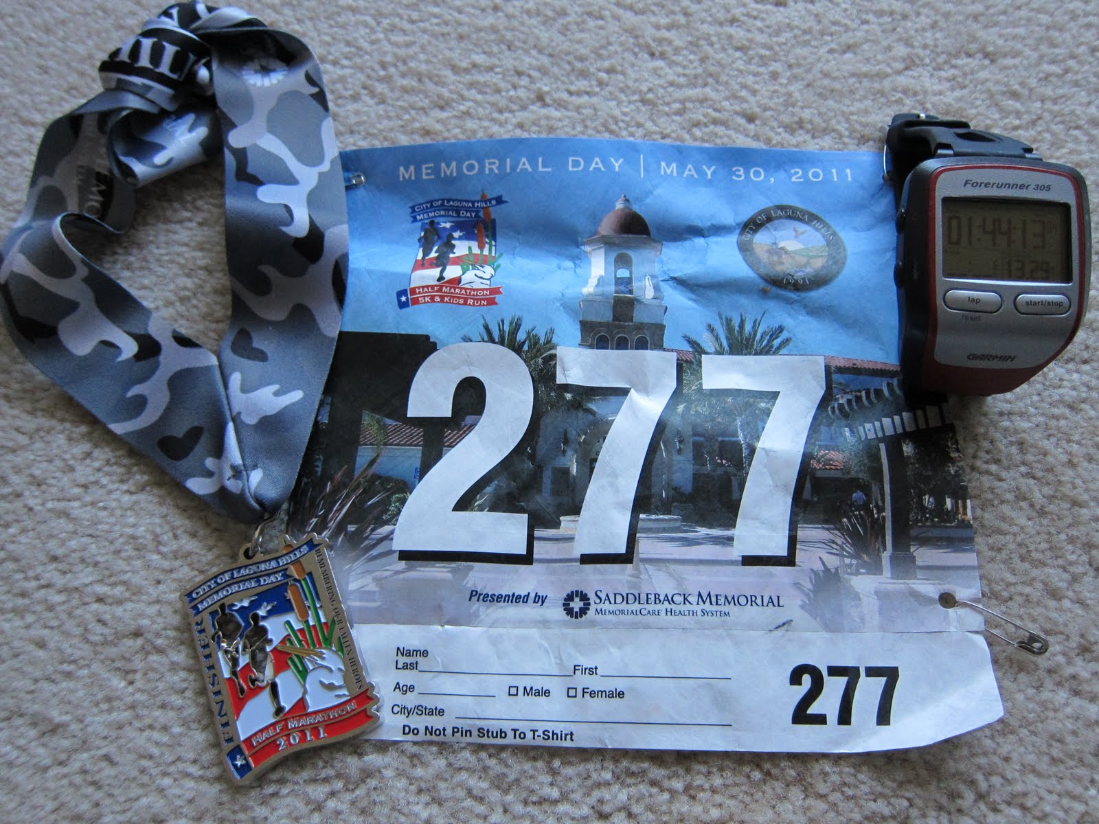I'd Rather Be Eating 2011 (13th Annual) Laguna Hills Memorial Day Half
