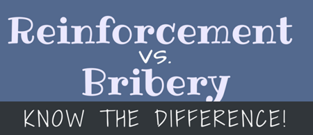 Reinforcement vs. Bribery: Is There a Difference?
