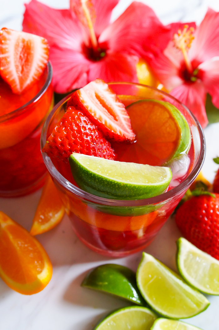 Hibiscus Agua Fresca and Rosé Sangria (for Cinco de Mayo)