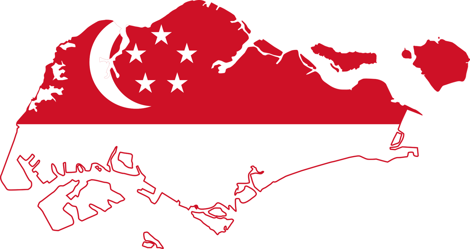 clipart singapore flag - photo #11