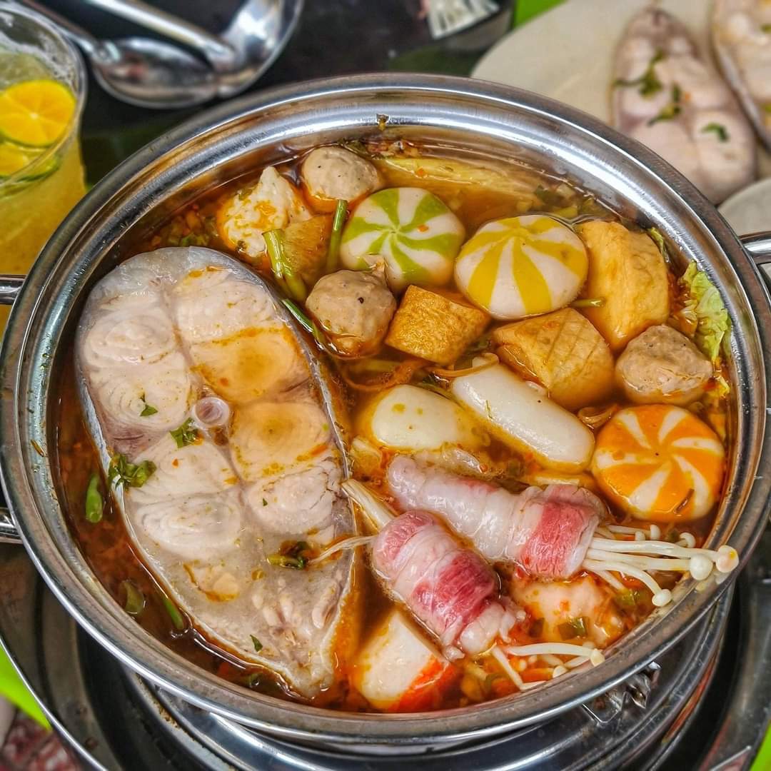 (Quận 5) Review Lẩu cá Cô Út 300A Trần phú, phường 8, quận 5 Du