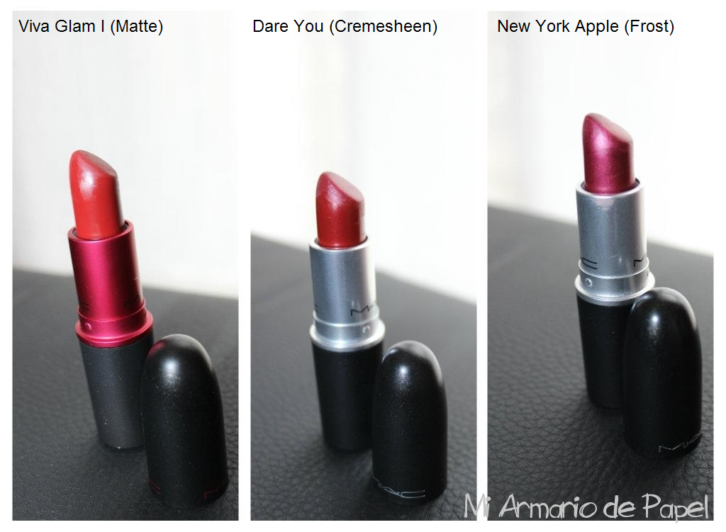 Beauty: Mis Barras de Labios de MAC - Mi Armario de Papel