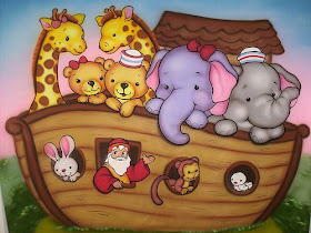 Arca de Noé Arca de Noé navegando