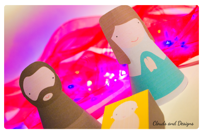 Adviento bloggero dia 2 nacimiento freebie