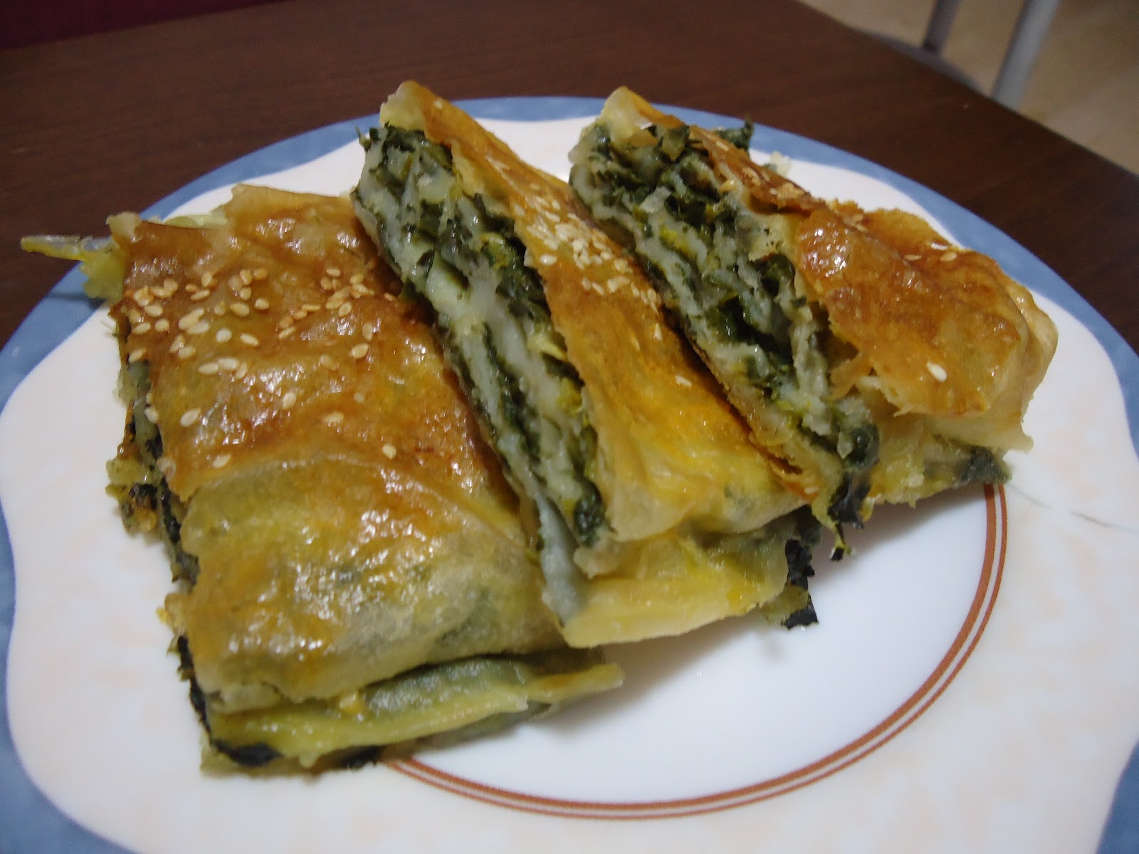 BENİMDENİZİM ISPANAKLI RULO BÖREK