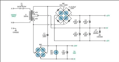 Power Supply / Regulator Circuit Diagram