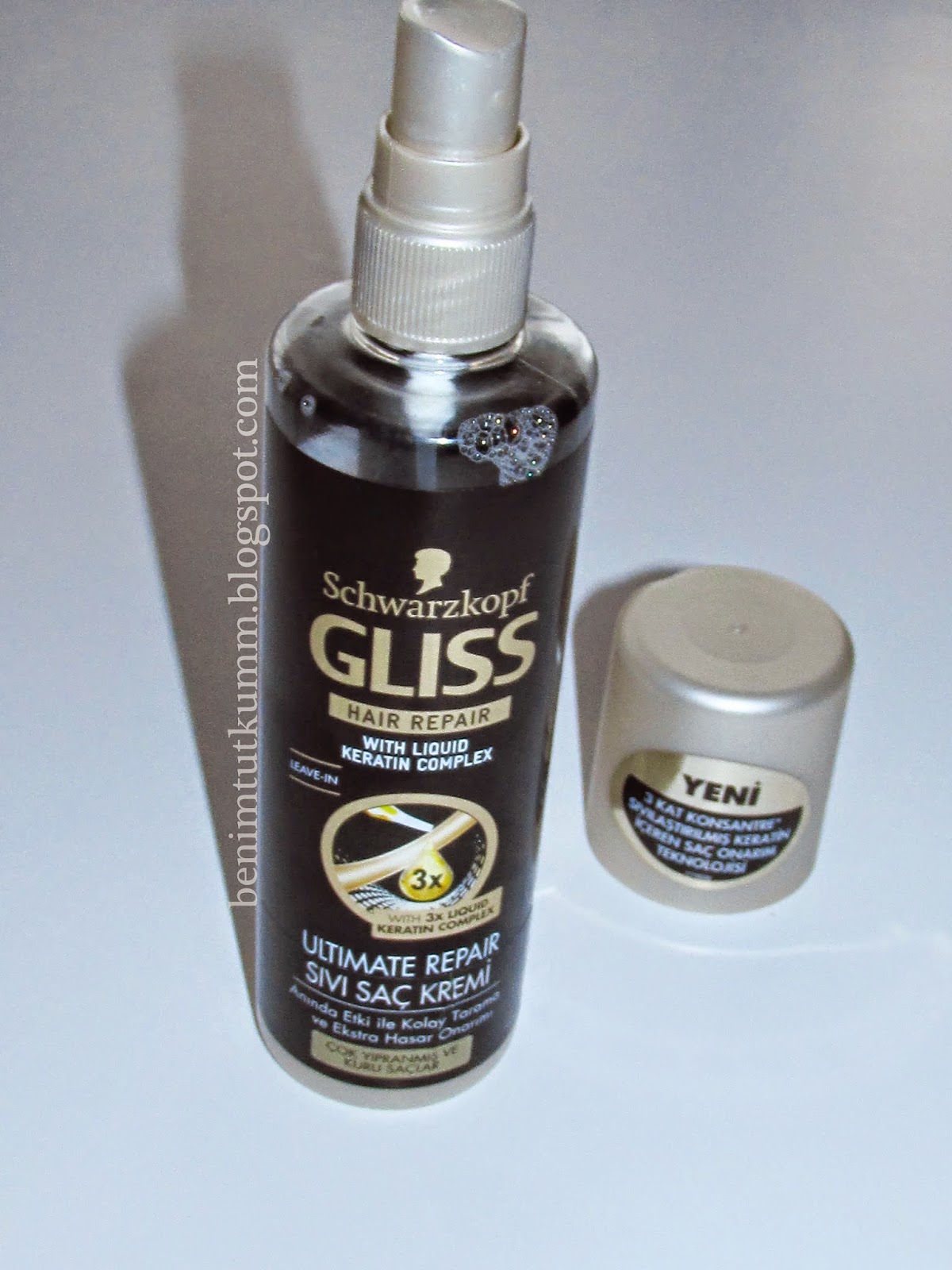 gliss ultimate hair repair sıvı saç kremi