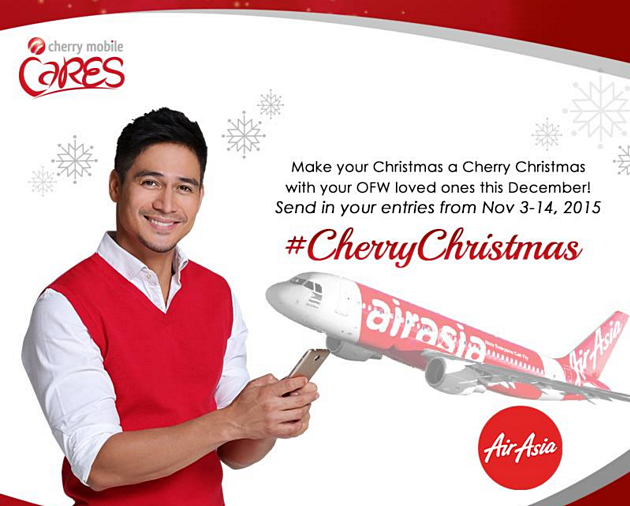 Cherry Mobile, Piolo Pascual, AirAsia