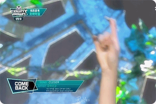 [ㄷㅇㅌ] 오마이걸 유아의 아련한 Closer 시작 안무 움짤 모음.gif | 인스티즈