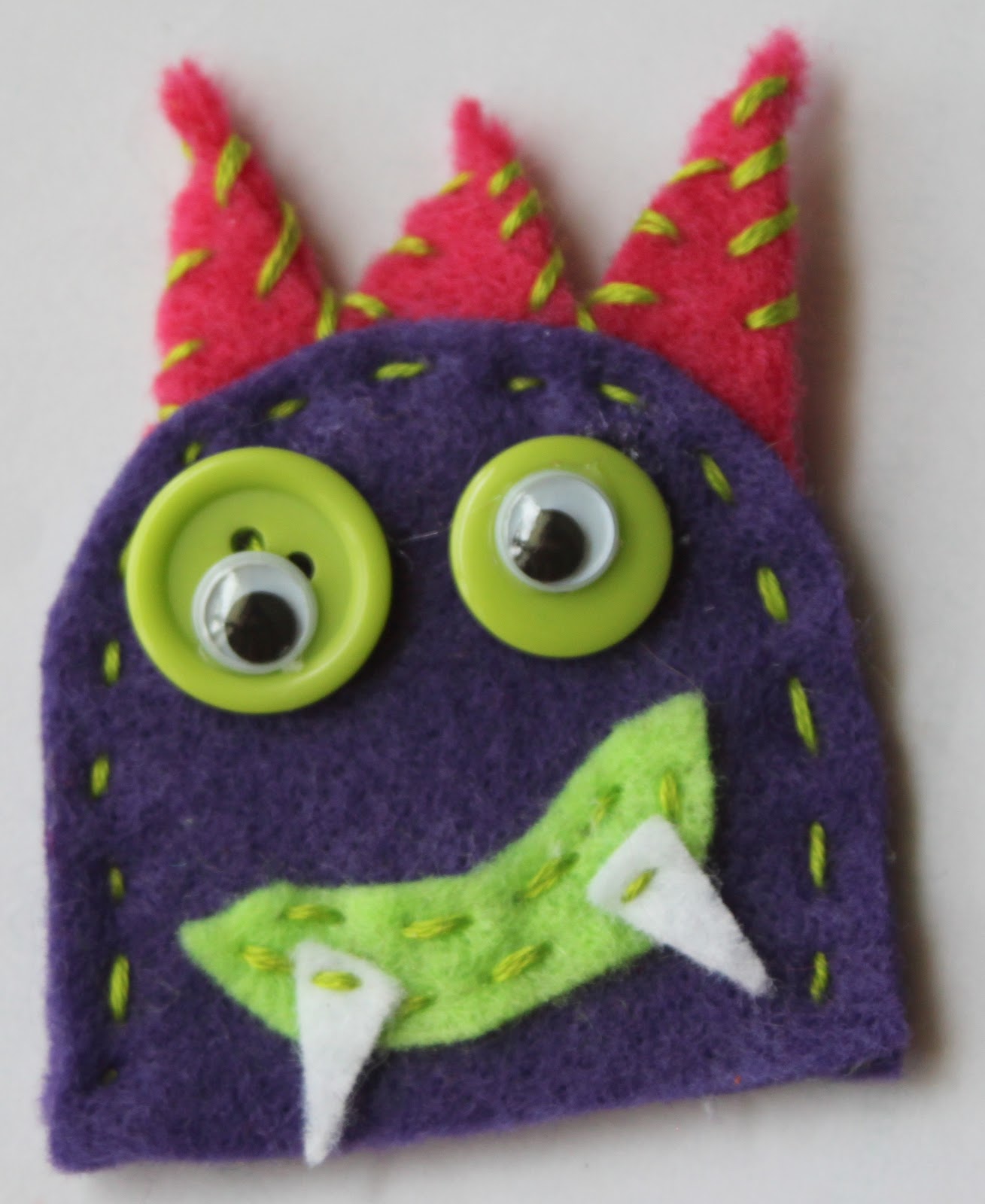 me and my 2 monsters: finger puppets