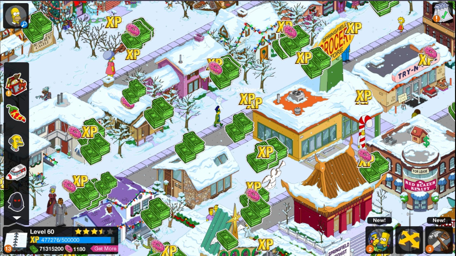 The Simpsons Tapped Out Mod Apk 4320 Unlimited Donut