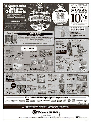 Takashimaya gifting Takashimaya Christmas Gift World 05 - 27 December 2017 ~ Supermarket