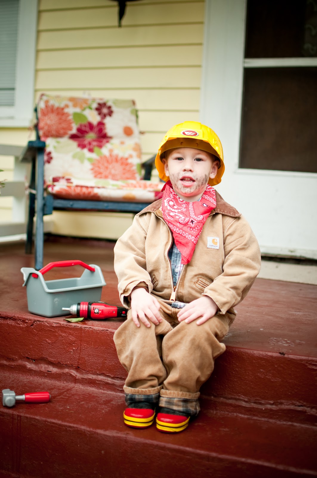 my little man Costume 1 "The Construction Worker"