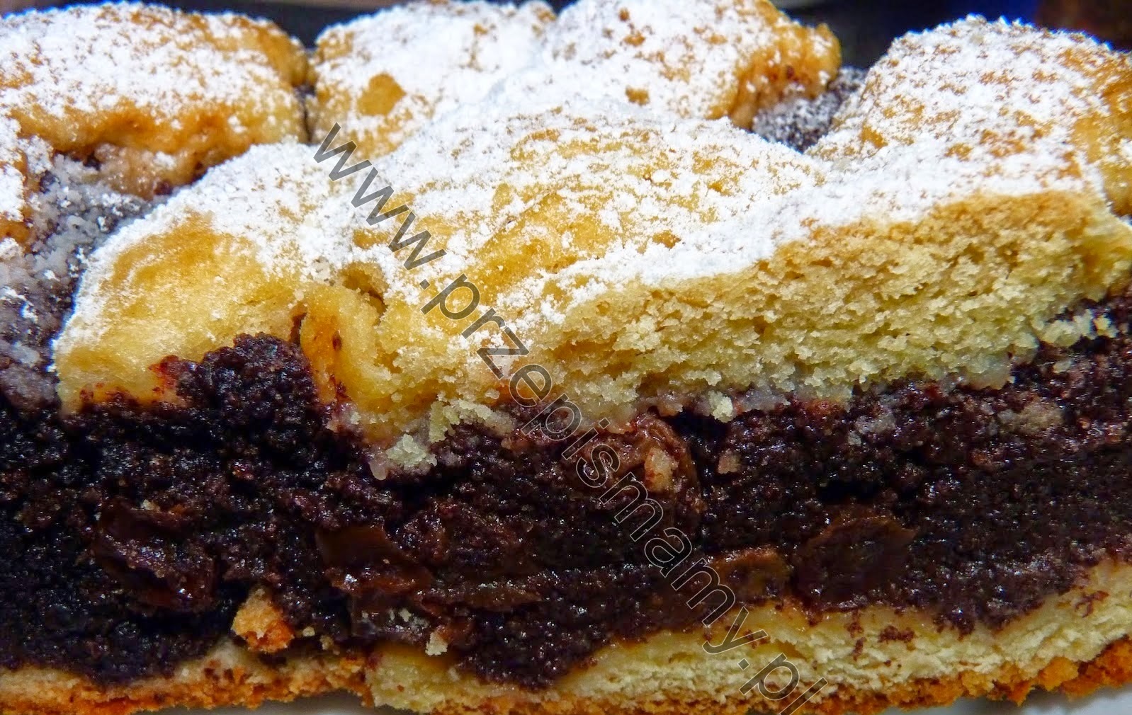 Makowiec na cieście krucho drożdżowym Makowiec na cieście krucho drożdżowym