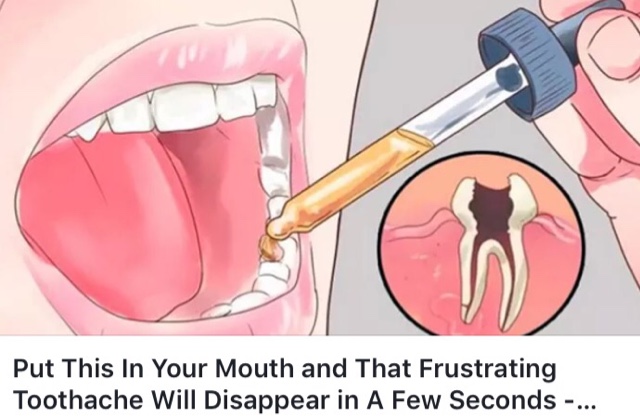 STOP ANY TOOTHACHE ON THE SPOT AND KEEP IT AWAY FOR GOOD