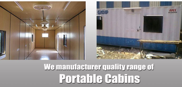Apex Porta Cabin Office Container Fulfill The Need For Temporary