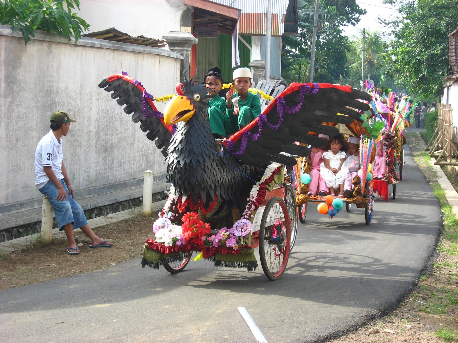 Gambar Payung Hias Untuk Karnaval