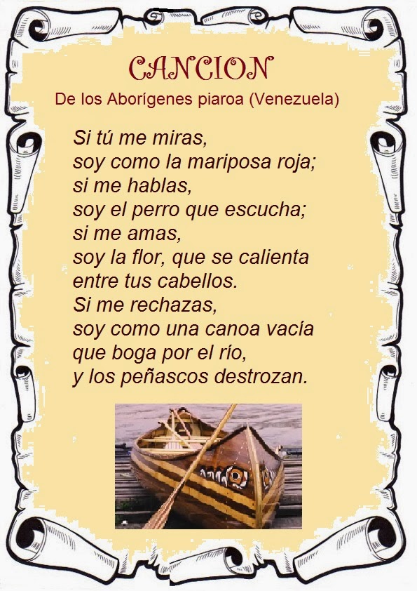 Lazos de Arte y Amistad: Canción indígena