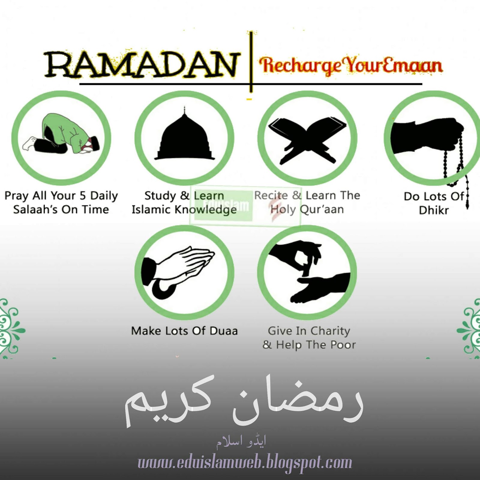 Что можно делать во время поста рамадан