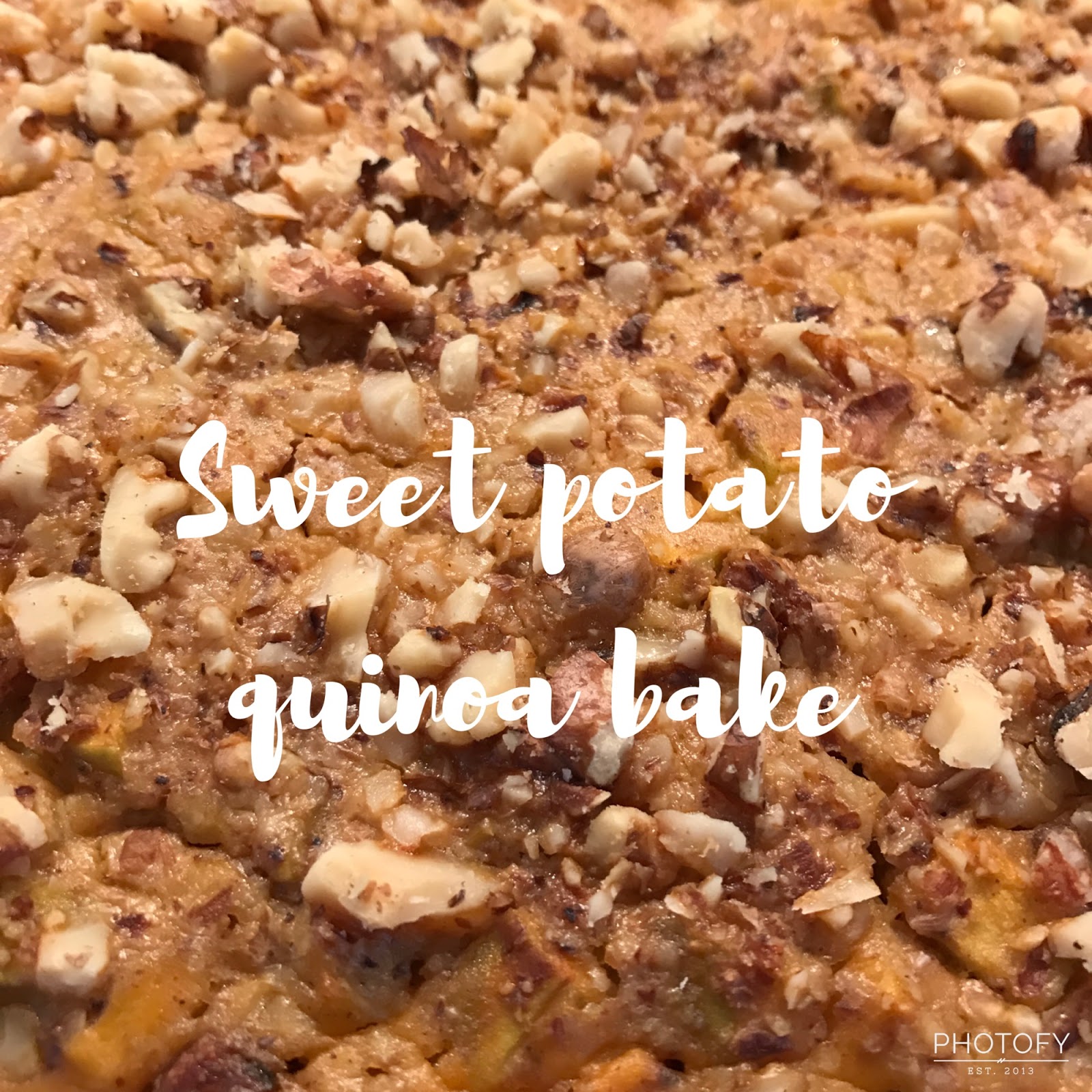 Sweet Potato Quinoa Bake