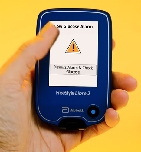 Nuevo glucómetro continuo FreeStyle Libre 2 de Abbott con alarmas de ...