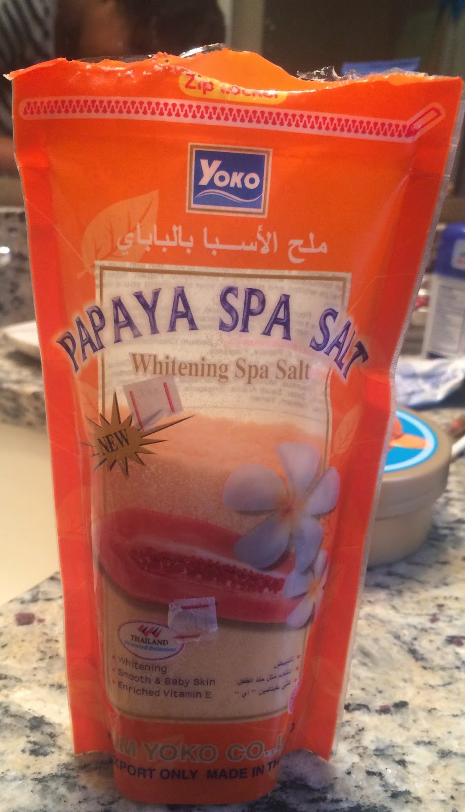 Cotton Candy Fro Yoko Papaya Spa Salt Scrub